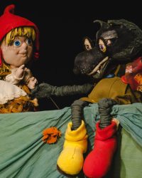 Mateiaș Gâscarul și Scufița Roșie, pe scena Teatrului de Păpuși „Puck”, în weekend