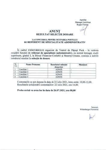 anunt-rezultat-selectie-post-administartor